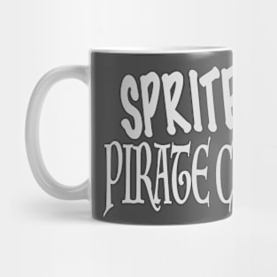 SPRITE'S PIRATE CLUB - LIGHT GRAY LOGO Mug